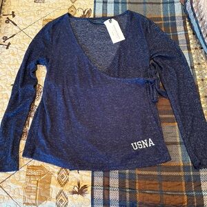 Boxercraft women’s cuddle wrap USNA size M NWT